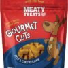 Premios Meaty Treats (USA) Cortes Gourmet de Carne de Res & Cheddar 1.56lbs/25oz (Bolsa Grande)