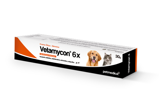Vetamycon 6X – Tubo 30G Dermatitis y Afecciones Tópicas