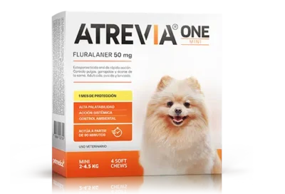 Atrevia One Anti-Pulgas de 1 hasta 2 Meses de Protección - Razas MINI