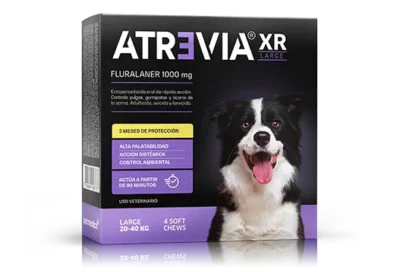 Atrevia XR Anti-Pulgas de 3 hasta 6 Meses de Protección - Razas Grandes