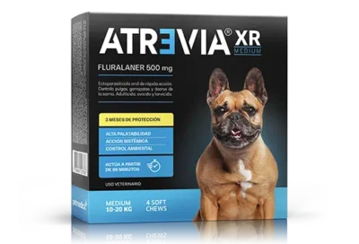 Atrevia XR Anti-Pulgas de 3 hasta 6 Meses de Protección - Razas Medianas