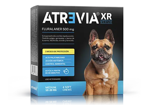 Atrevia XR Anti-Pulgas de 3 hasta 6 Meses de Protección - Razas Medianas