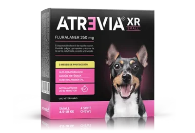 Atrevia XR Anti-Pulgas de 3 hasta 6 Meses de Protección - Razas Pequeñas