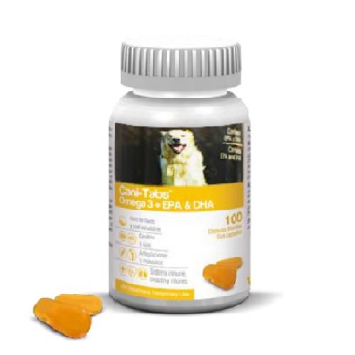 Cani-Tabs Suplemento Con Omega 3 Epa & Dha – 100 tabs Multivitamínico