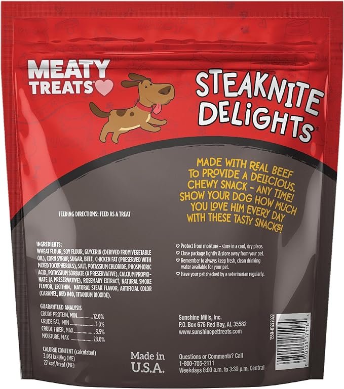 Premios Meaty Treats (USA) Bistec Delights 3oz