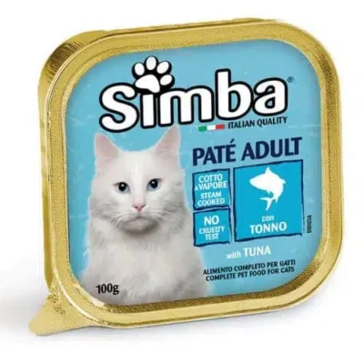 Simba Gato - Paté de Atún Bandeja 100g