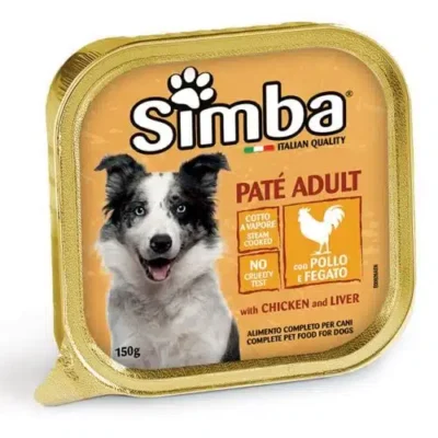 Simba Perro - Paté Con Pollo E Hígado Bandeja 150g