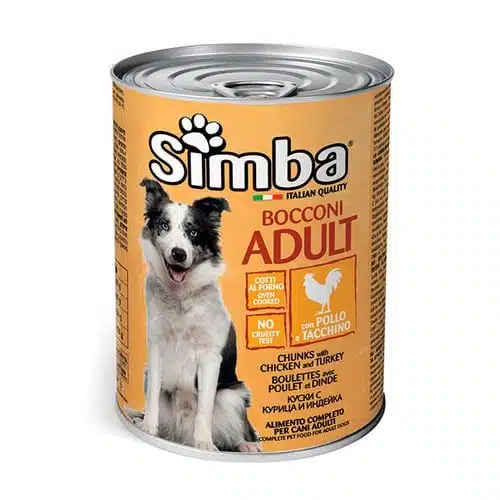 Simba Alimento Completo Para Perro Lata 415g – Chunks De Pavo Y Pollo 415g
