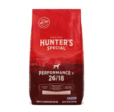Hunter’s Special Performance Plus 40lbs – Alimento para Perros Activos y/o Deportivos (24% Proteína/20% Grasa)