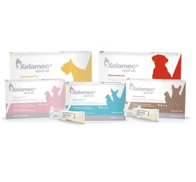 Xelamec Spot On Perros y Gatos - Antiparasitario interno y Anti-pulgas